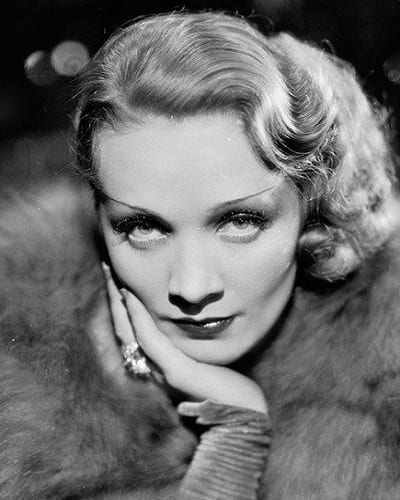 Penteado Marlene Dietrich