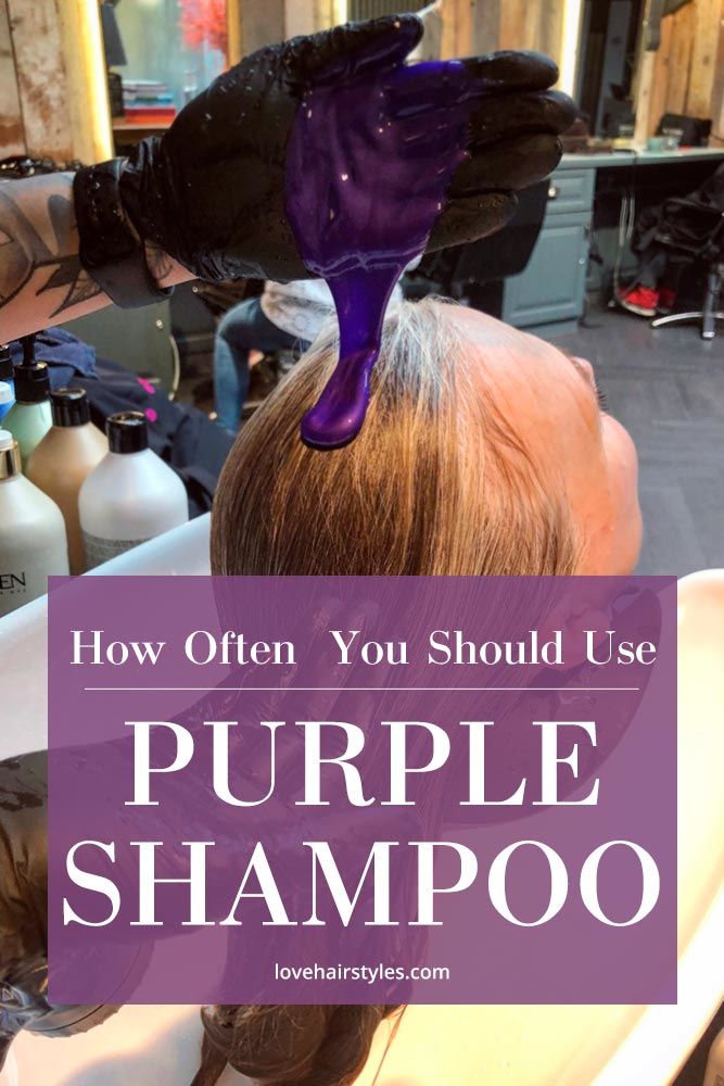 Com que frequência você precisa usar shampoo roxo #purple -#shampoo #Hair Products