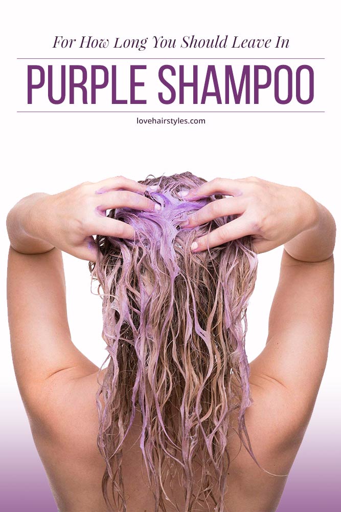 Há quanto tempo eu deixo um shampoo roxo em #purpl e-shaped #shampoo #hair Products