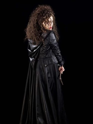 Bellatrix Lestrange com cabelo sujo