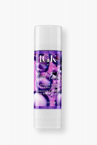 A solução de gota por igk #purpleshampoo #shampoo #hairproducts