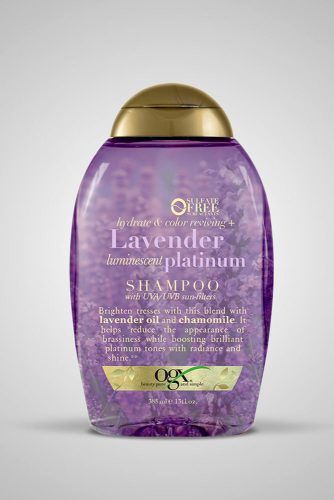 OGX Hydrate & amp; Color revival lavanda shampoo de platina #purpleshampoo #shampoo #harirproducts
