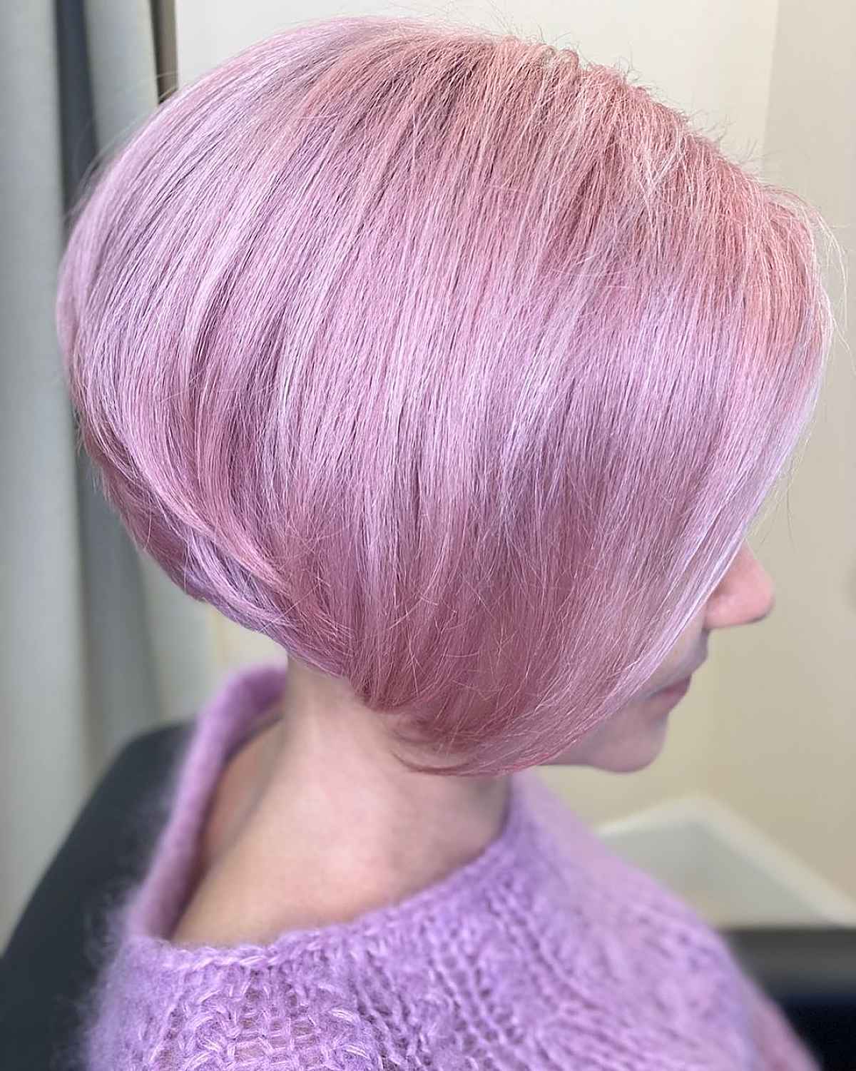 Cor de cabelo rosa ousado