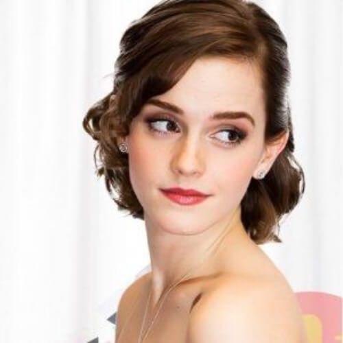 Penteado Emma Watson