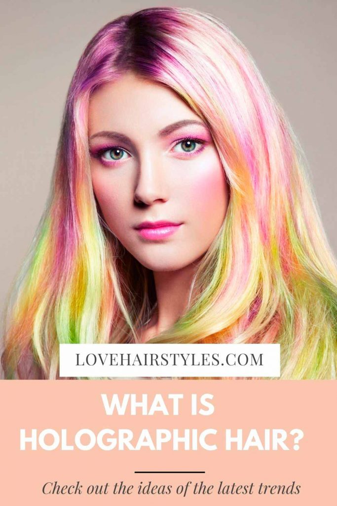 O que é cabelo holográfico?