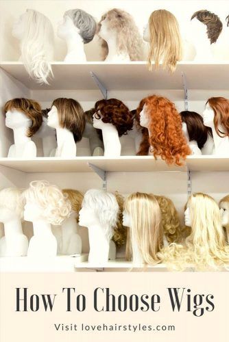 Selecione estilo e cor #wigs