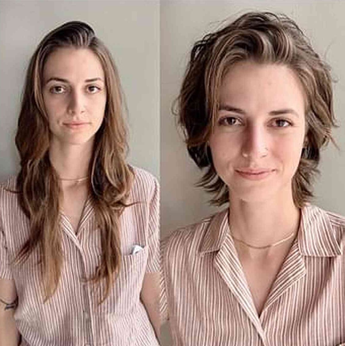 Ícon e-Painting Pixie Haircut com camadas