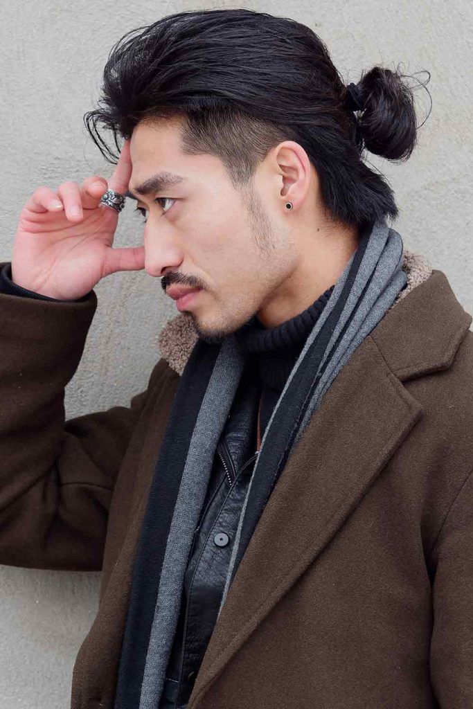 Penteados masculinos coreanos com um pacote baixo #Koreanmen #KoreArHaricCuts #KoreARanhairostyles