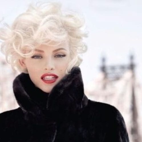 Marilyn parodia penteados curtos para cabelos grossos