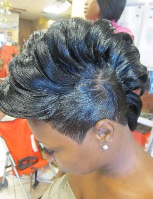 Iroquois Penteados curtos para mulheres negras