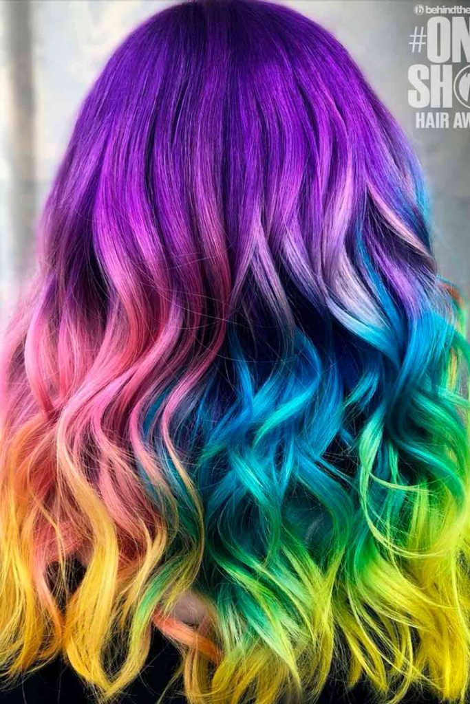 Coloração clássica do arco-íris